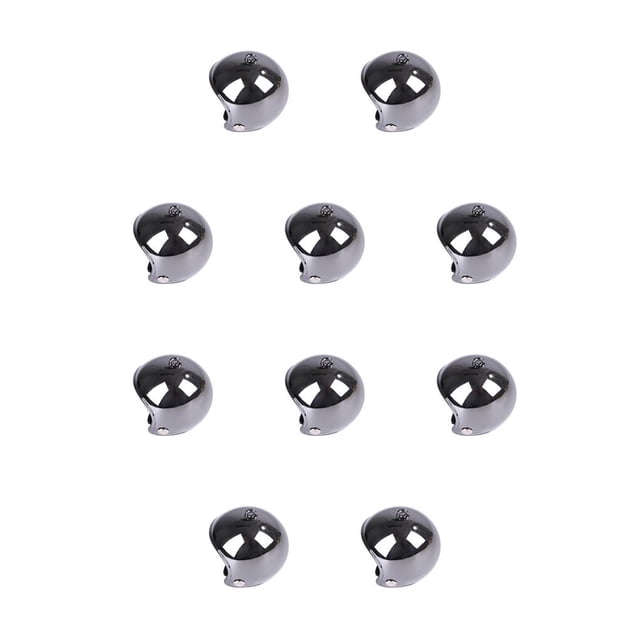 Casco para mascotas Billuyoard accesorios de disfraces ajustables negro brillante 10Conjunto