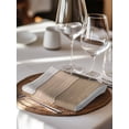 thumbnail image 6 of Brown Wood Grain Cloth Napkins Set of 4 Reusable Dinner Napkins, Country Retro Wooden Plank Farmhouse Cocktail Napkin Washable Table Napkins for Wedding/Holiday Party/Baby Shower 20"x20", 6 of 7
