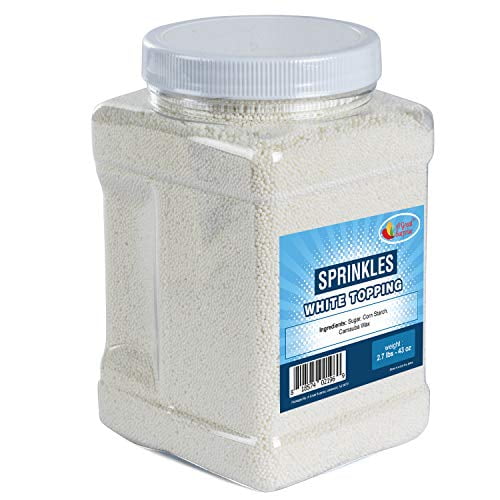 Nonpareils Sprinkles White Nonpareils Fourth of July Nonpareils