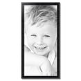 thumbnail image 2 of ArtToFrames 18" x 38" Black Engraved Edges Picture Frame, 18x38 inch Black Wood Poster Frame (WOM-4055), 2 of 8
