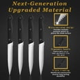 thumbnail image 3 of Steak Knives Set, Premium Stainless Steel Steak Knives Set of 4, Lightweight & Durable Steak Knife, Professional Kitchen Knife Dishwasher Safe, 3 of 5
