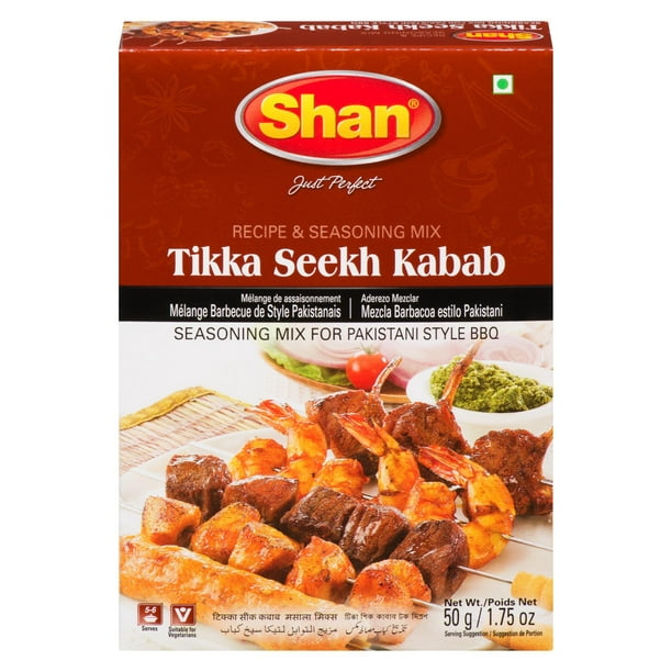 Shan Tikka Seekh Kabab BBQ Mix 50g 50g