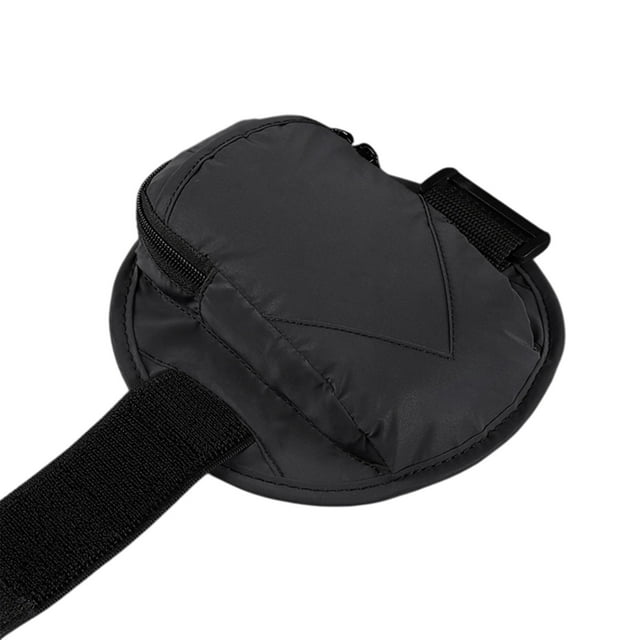 Sac de Bras de Course Imperméable Résistant à la Transpiration Entièrement Réfléchissant en Polyester pour Téléphone et Essentiels 7,08 Po x 7,08 Po x 1,18 Po