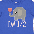 thumbnail image 4 of Inktastic Half Birthday Cute Elephant Girls Baby T-Shirt, 4 of 5