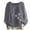 Gray, variant on Fengyings Long Sleeve Shirts for Women Under $10 Round Neck Casual Tees Loose Fit Fall Tops Outfits 2024