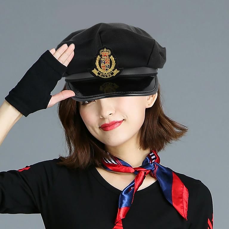 Cap Sailors Hat Navy Costume Hats Yacht Nautical Sailor Captain Party  Admiral S Sea Accessory