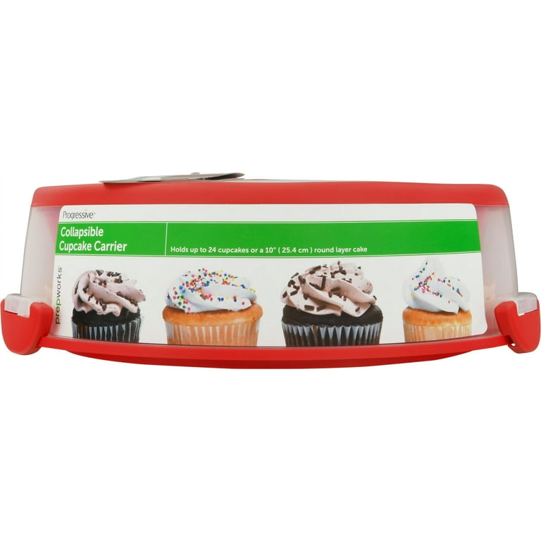 Progressive Collapsible Cupcake Carrier, Blue