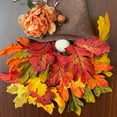 thumbnail image 3 of KYAIGUO Autumn Home Decoration Maple Leaves Faceless Gnome Doll Office Desktop Ornament 19.7X18.1in, 3 of 5