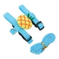thumbnail image 3 of YIXIGGC Rabbit Harness Leash H Shaped Ananas Design Rabbit Harness Traction Rope Set for Rabbit Chinchilla Small Pet M XC921-24429, 3 of 9