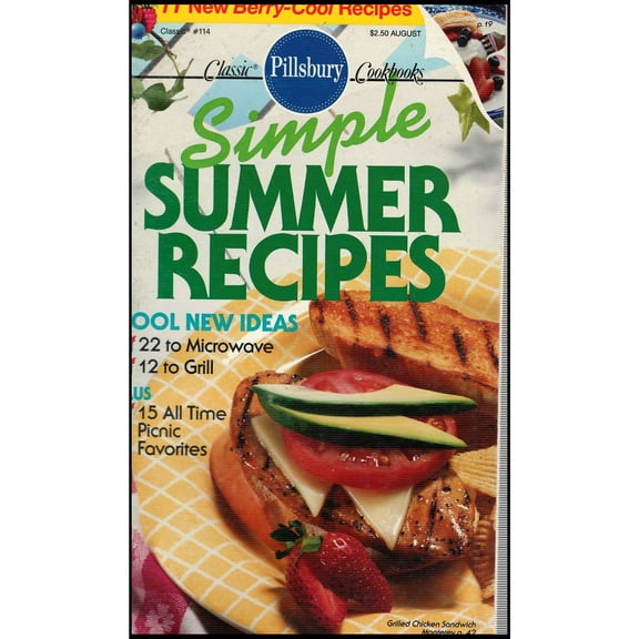 Pillsbury Classic Cookbook: Simple Summer Recipes No. 114 (Paperback)