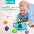 thumbnail image 2 of Pelota sensorial ROHSCE para bebés de 6 a 12 meses con tortuga, 2 of 9