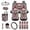 Rose Skull, variant on KUIFORTI Cute Strawberry Automobile Seat Cover Sets Elastic Fabrics Set of 15 Automotive Rear Front Seat Protector Anti Slip Easy Installation Comfortable for Most Sedan Truck SUV