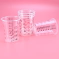 thumbnail image 2 of EeaseMX Vaso medidor desechable de plástico transparente para pintura, 2 unidades, 600 ml, con escala impresa., 2 of 7