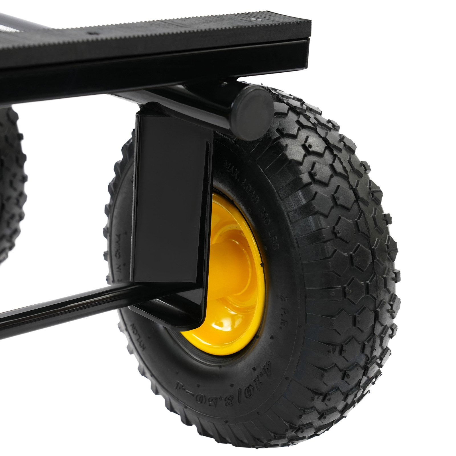 6 Wheel 1200 Lbs Capacity All Terrain Mover Heavy Duty Furniture Moving Dolly