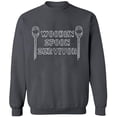 thumbnail image 2 of OXI Crewneck Sweatshirt - Wooden Spoon Survivor, Basic Casual Sweatshirts for Men's and Women Fleece Sweatshirt Long Sleeve - Charcoal Large, 2 of 2