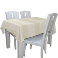 thumbnail image 2 of EREHome Nappe à Rayures Brunes 60x84 Pouces, 2 of 4