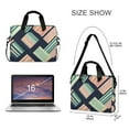 thumbnail image 3 of FORMRS 16" Laptop Bag Carrying Sleeve Case with Handle Travel Shoulder Briefcase, Isometric Pink, 3 of 8