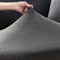 thumbnail image 3 of relayinert Elastic Fabric Stretch Couch Slipcover Stylish And Fashionable Sofa Protector Premium Polyester Beige, 3 of 6