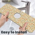 thumbnail image 6 of Sikiie Paw In Groovy Style Splash Guard for Sink Faucet-1 PC Super Absorbent Fast Drying Mat Sink Gadgets-Splash Guard for Kitchen, Sink Mat, 6 of 7