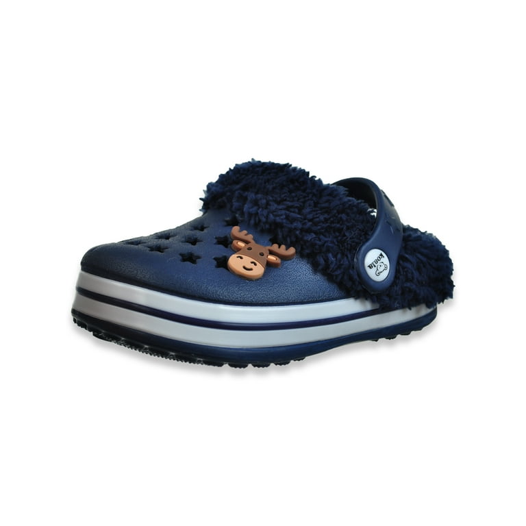 Koala Baby Baby Boys Sherpa Clogs navy 12 18 months Infant