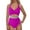 j-Hot Pink401112, variant on Women One-Piece Swimsuits Casual Solid Color Sleeveless V-Neck Bathing Suit Ladies Sexy Hollow Out Ruched Swimsuits Summer Beach Pool Comfortable Soft Breathable Swimwear,,S