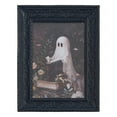 thumbnail image 2 of SMKE Ghosts Framed Wall Decor Gothic Library Resin Photo Frame With Motif Picture Frame Photo Frame Multifunctional Tabletop Display Halloween Decoration For Thanksgiving Bathroom Square, 2 of 6