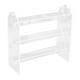 thumbnail image 1 of Bandeja transparente para donas,Bandeja transparente para donas para servir en fiestas,Soporte rectangular para donas para bandejas de servir,Expositor de alimentos para servir donas en el, 1 of 9