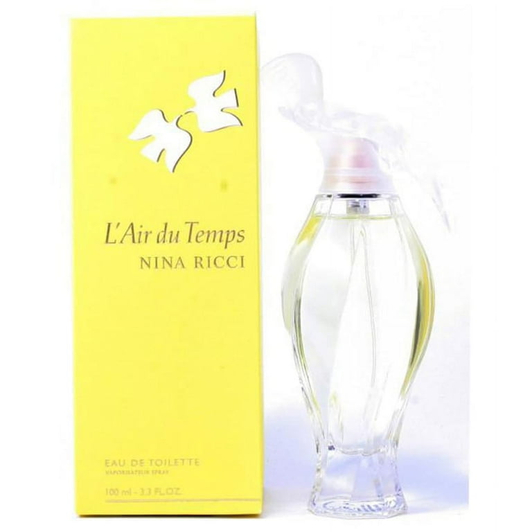 L'air Du Temps Eau De Toilette Spray With Bird Cap By Nina Ricci - 3.3 oz L'air Du Temps Eau De Toilette Spray With Bird Cap By Nina Ricci - 3.3 oz