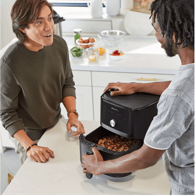 Instant Brands Instant Vortex Plus 6-Quart Black Air Fryer in the Air Fryers  department at