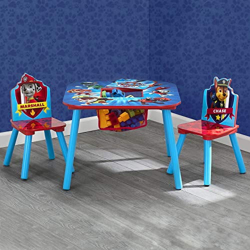 Paw patrol kids table hotsell