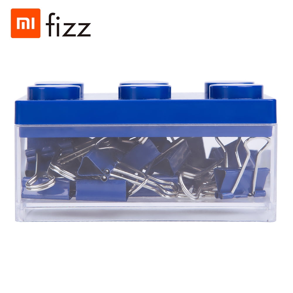 MABOTO Fizz Blocks Boxed Long Tail Folder Clip Binder Clips Paper