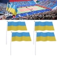 thumbnail image 1 of Drapeaux, drapeaux à Main 10 Set Polyester Matériel pour la Décoration Festive pour les Événements Sportifs, 1 of 8