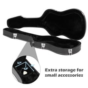 Hard-Shell Electric Guitar Case Flat Surface Black suit for GST GTL