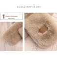 thumbnail image 5 of Women’s Winter Scarf Rectangle Furry Wrap Warm Soft Cozy, 5 of 5