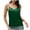 Green, variant on Timegard Tank Top for Women V Neck Spaghetti Strap Camis Lightweight Solid Color Backless Top Casual