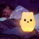 thumbnail image 2 of Luces nocturnas para habitación de niños, linda lámpara de silicona con luz nocturna para niños y niñas, luz nocturna portátil para guardería, recargable por USB, decoración de hab, 2 of 5