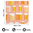 DNAGSB Radiant Beer665 Kitchen Towels 1PCS, Soft Hand Towels with