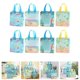 thumbnail image 3 of 8pcs Tropical Hawaiian Non-Wovens Gift Bags Tote Bags with Handles Summer Beach Party Grocery Shopping Bags, 3 of 3