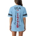 thumbnail image 7 of 250 Years 1776-2026 250th Birthday Eagle T-Shirt for Celebrate 250th Anniversary of America Patriotic Veteran Tee 250 Short Sleeved Top for Woman, 7 of 7