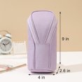 thumbnail image 7 of BUYWON Large Standing Pencil Case Pouch, Oxford Farbric Pencil Bag with Zipper, Makeup Cosmetic Holder Bag, Purple, 7 of 7