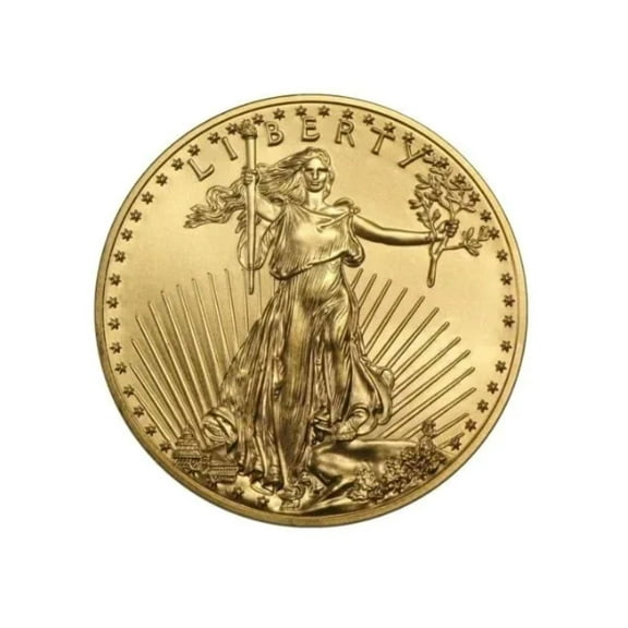 1/2 oz American Gold Eagle Coin BU - Random Year