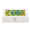 thumbnail image 1 of Caja Cuero PU Forma Especial Bloque Color Abstracto para Manualidades, 1 of 9