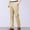 Khaki, variant on Abomasnow Men's Flat Front Suit Pants Regular Fit Dress Pants Wrinkle-Free Stretch Casual Pants Comfort Dress Trousers
