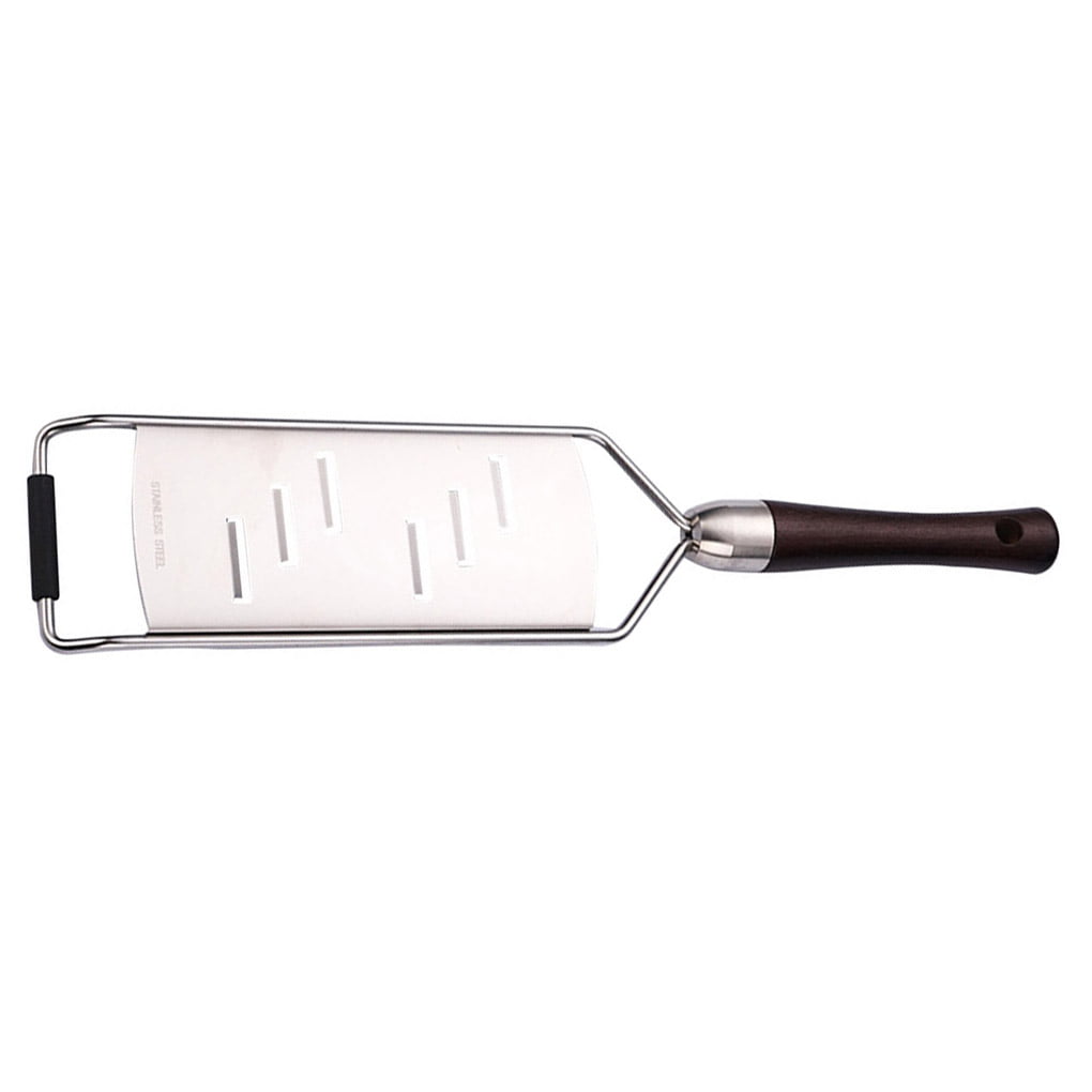 Cheese Grater Slicer Stainless Spatula Kitchen Food Planer for Chocolate  Fruit Vegetable for Salad Small hole planer 