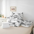 thumbnail image 4 of Erosebridal Vintage Farmhouse Bedding Sets Twin Size, Farm Truck Tractor Comforter Sets with Sheets, Lightweight Bedding Accessories, Room Decor, Reversible 7pcs, 4 of 5
