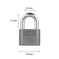 thumbnail image 2 of Candado Assa Abloy Phillips Titanium 250 Gancho Corto, 2 of 4