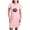 Pink, variant on - Pugs Ninja T Shirt - Women's Nightshirt