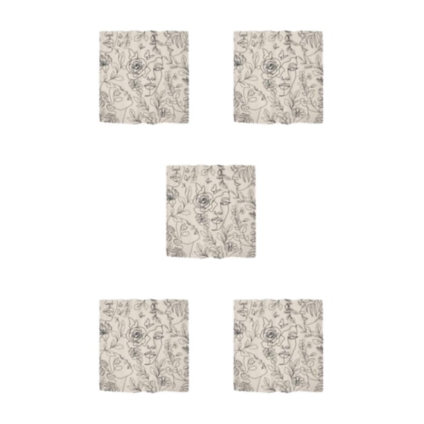 Cortina de ducha impermeable Naiovety poliéster 150x180cm