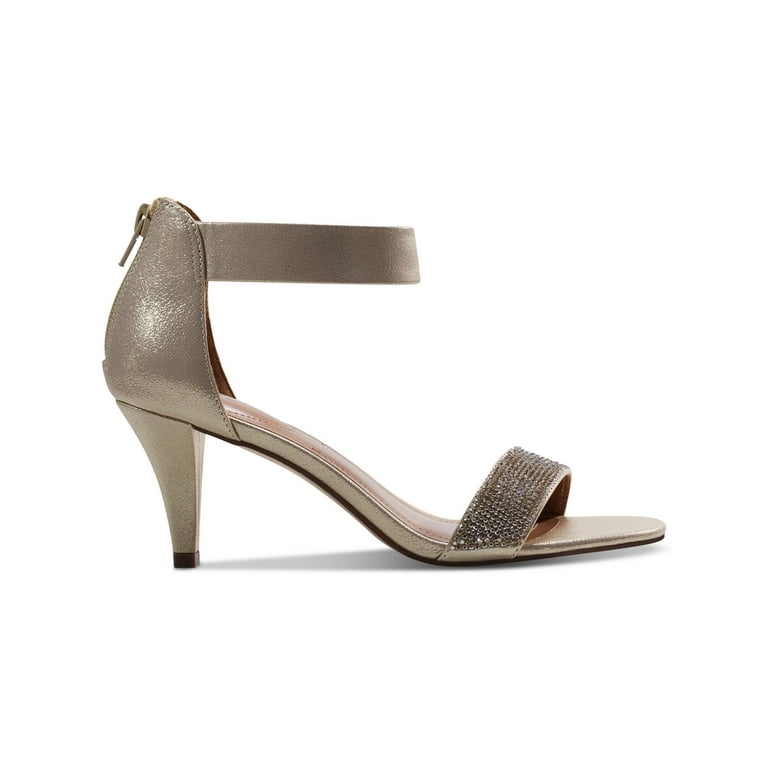 Style Womens Phillys Shimmer Embellished Evening Heels