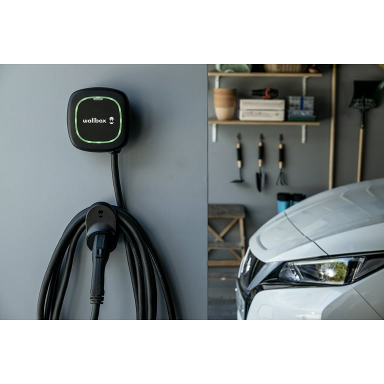 Wallbox Pulsar Plus Level 2 40 Amps/ 240-volt EV Electric Vehicle Charging  Station with 25-ft Cable at